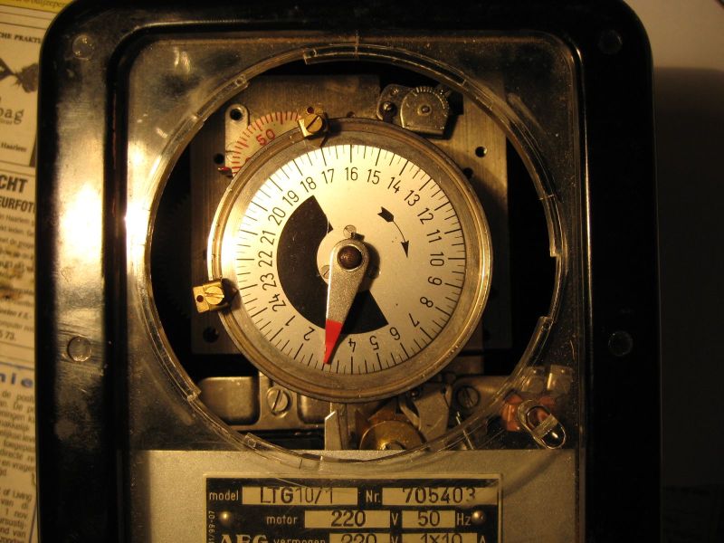 An old and common AEG ltg timeswitch