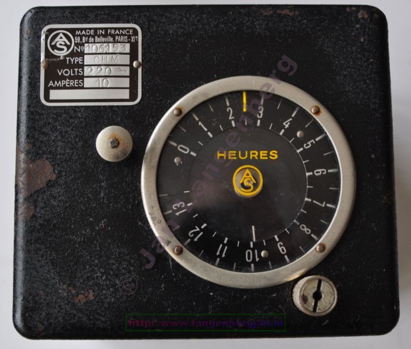 An old AS mercury time switch