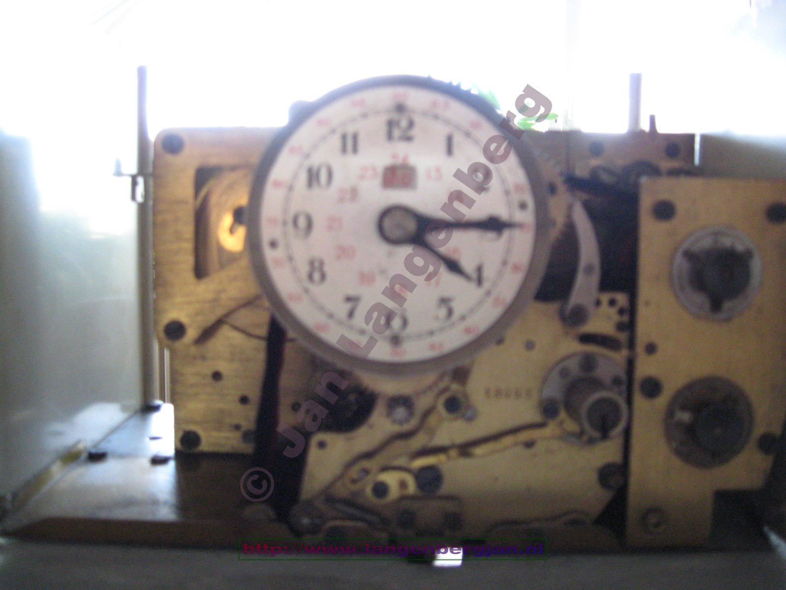 Benzing time recorder - an old antique time timerecorder