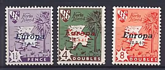 Local stamps from Herm Island