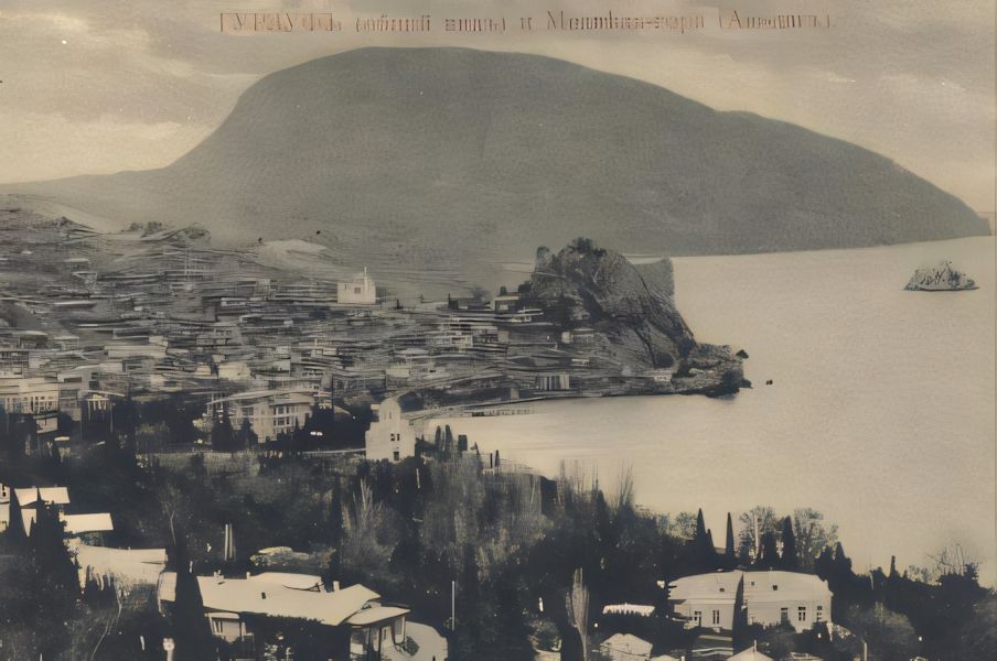 An old and vintage Russian postcard