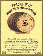 Just a paper whisky label